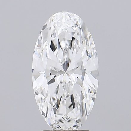 Lab Grown Diamond 2,85Ct D-VVS2 Oval - IGILG836690380 1