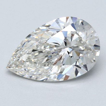 Lab Grown Diamond 4,72Ct H-VS2 Pear - IGILG570365842 1