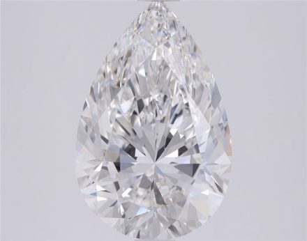 Lab Grown Diamond 5Ct D-VVS1 Pear - IGILG826684817 1