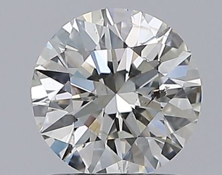 Diamond Natural 1Ct I-SI2 Round - GIA6561317679 1