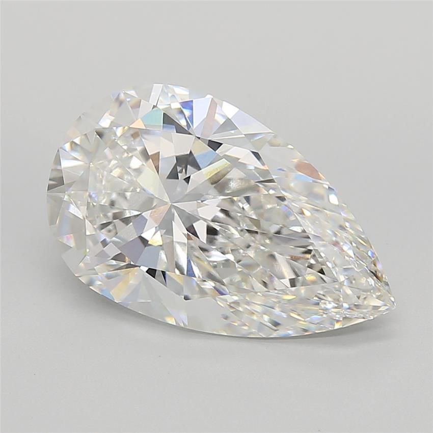 Lab Grown Diamond 7,07Ct E-VVS1 Pear - IGILG770640064 1
