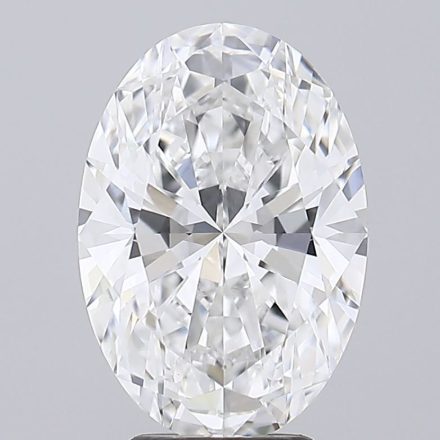 Lab Grown Diamond 4,25Ct D-VVS2 Oval - IGILG836684563 1