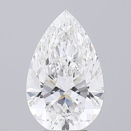 Lab Grown Diamond 4,87Ct E-VVS2 Pear - IGILG836684738 1