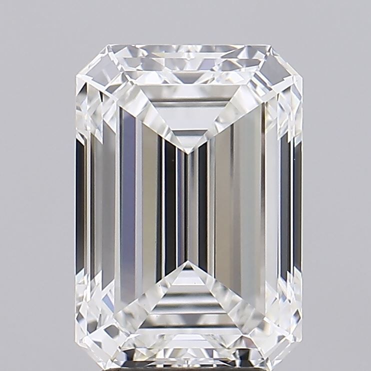 Lab Grown Diamond 4,07Ct F-VVS2 Emerald - IGILG835642564 1