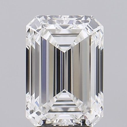 Lab Grown Diamond 4,07Ct F-VVS2 Emerald - IGILG835642564 1