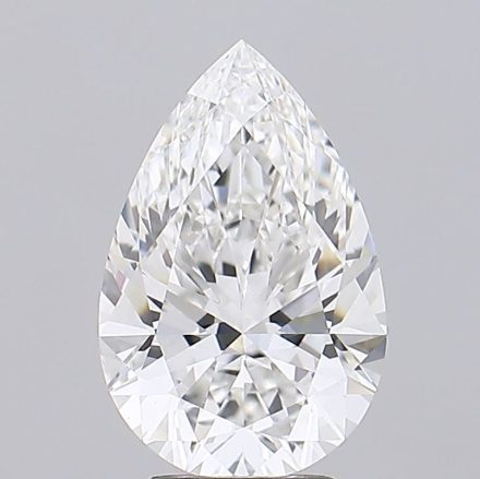 Lab Grown Diamond 3,59Ct F-VS1 Pear - IGILG842626659 1