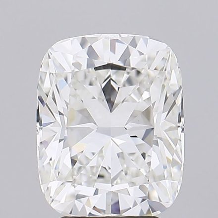 Lab Grown Diamond 3,78Ct F-VVS2 Cushion - IGILG835640026 1