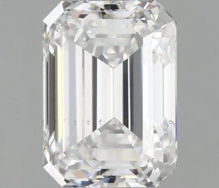 Lab Grown Diamond 1,89Ct E-VS2 Emerald - IGILG837613640 1
