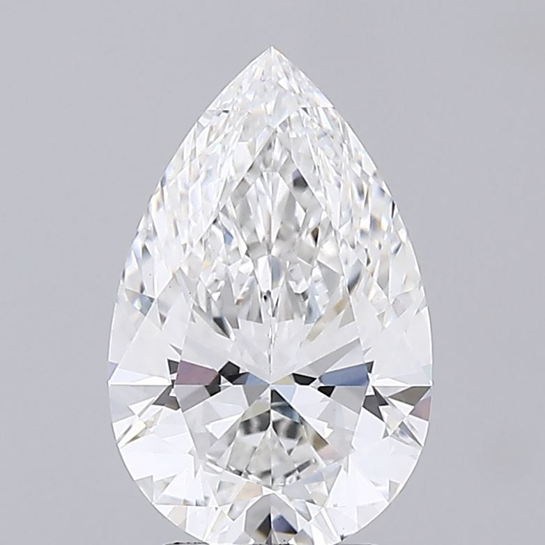 Lab Grown Diamond 3,54Ct F-VS1 Pear - IGILG840646271 1