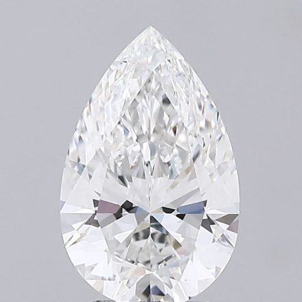 Lab Grown Diamond 3,54Ct F-VS1 Pear - IGILG840646271 1