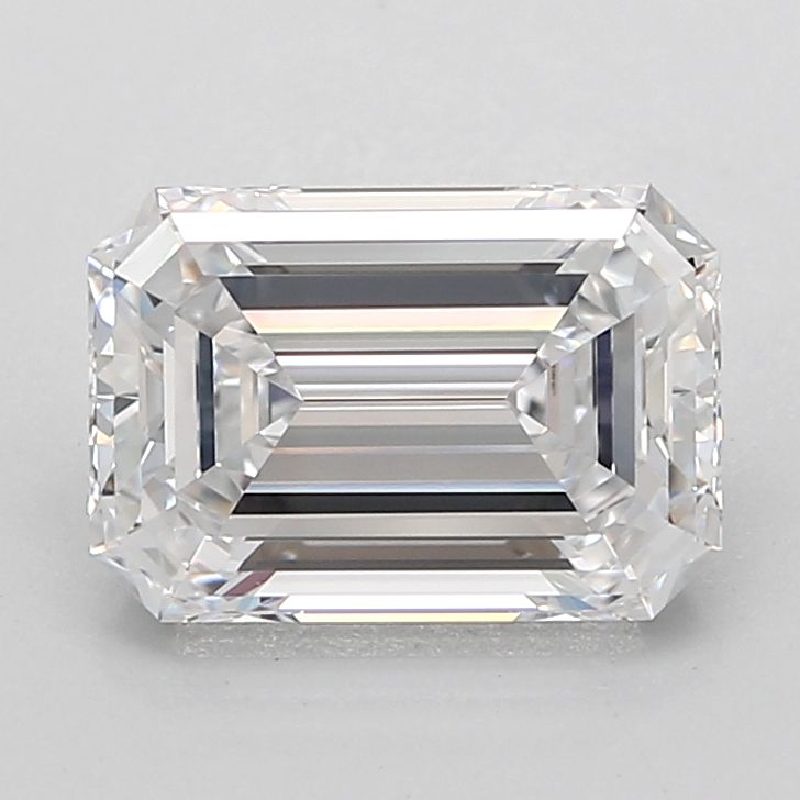 Lab Grown Diamond 2,52Ct D-IF Emerald - IGILG838619071 1