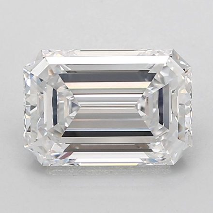 Lab Grown Diamond 2,52Ct D-IF Emerald - IGILG838619071 1