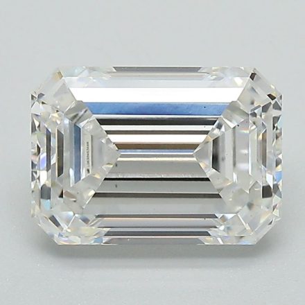 Lab Grown Diamond 2,57Ct E-VS1 Emerald - IGILG630453448 1