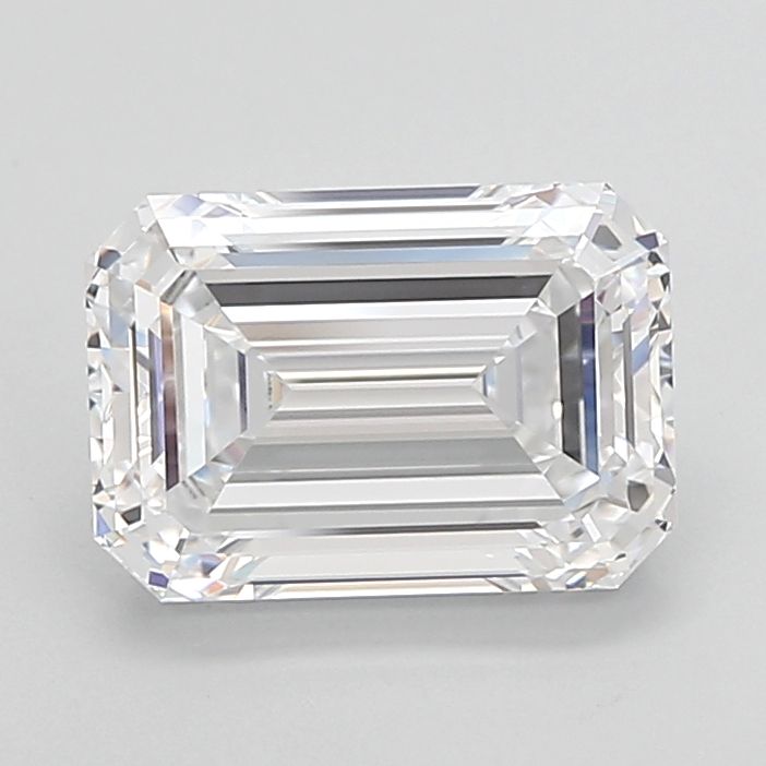 Lab Grown Diamond 3,77Ct D-FL Emerald - IGILG830647939 1
