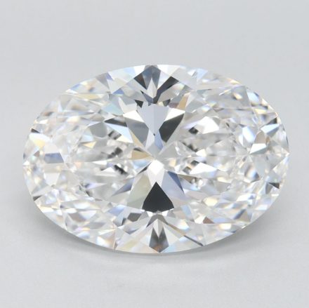 Lab Grown Diamond 4,09Ct D-FL Oval - IGILG811629654 1