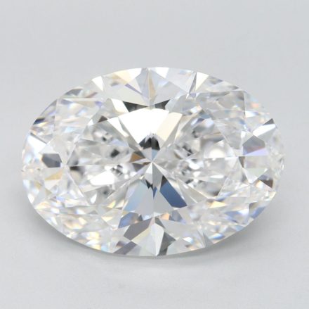 Lab Grown Diamond 4,09Ct D-FL Oval - IGILG811634652 1