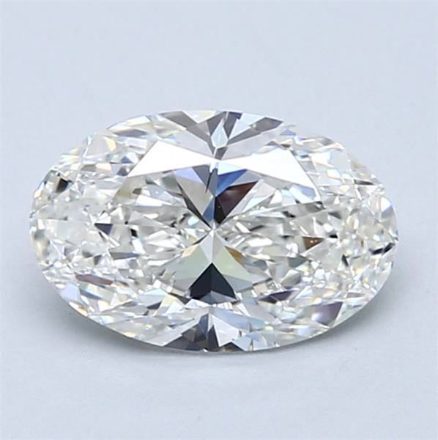Diamond Natural 1,24Ct H-SI2 Oval - GIA7568500582 1