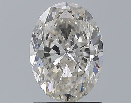 Diamond Natural 1,5Ct I-SI2 Oval - GIA7558195362 1