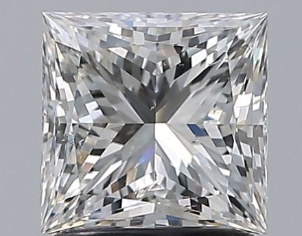 Diamond Natural 1,59Ct I-SI2 Princess - GIA7566050326 1