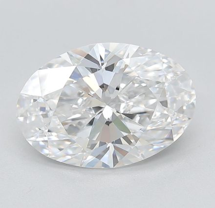 Lab Grown Diamond 3,82Ct D-IF Oval - IGILG734519341 1