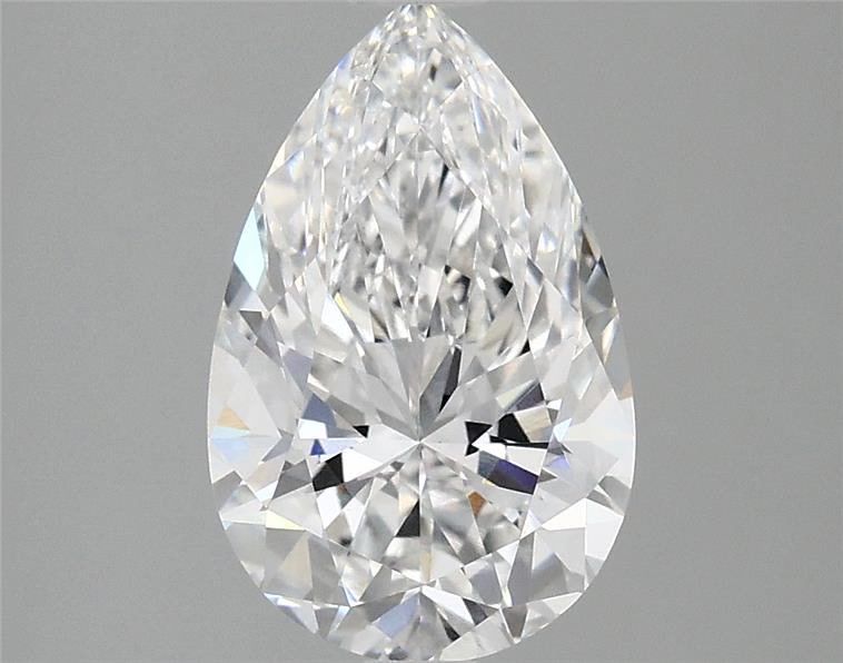 Lab Grown Diamond 1,91Ct D-VVS2 Pear - IGILG772601518 1